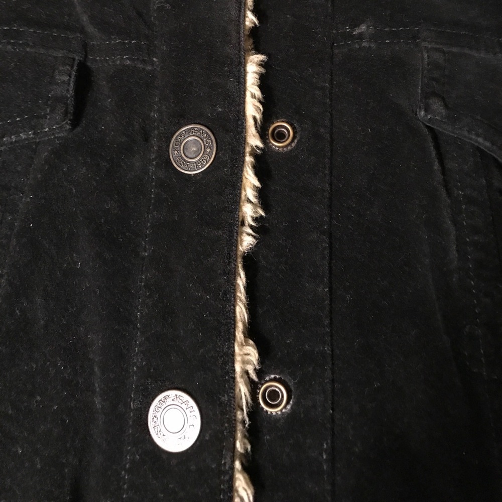 Cute Black Button Down Winter Coat - image 4