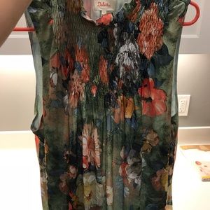 Floral Anthropologie Blouse