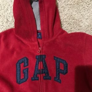 Gap full zip fleece hoodie
