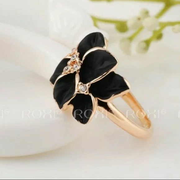 💖Trendy Rose Gold Filled Flower Ring💖 - Picture 2 of 4