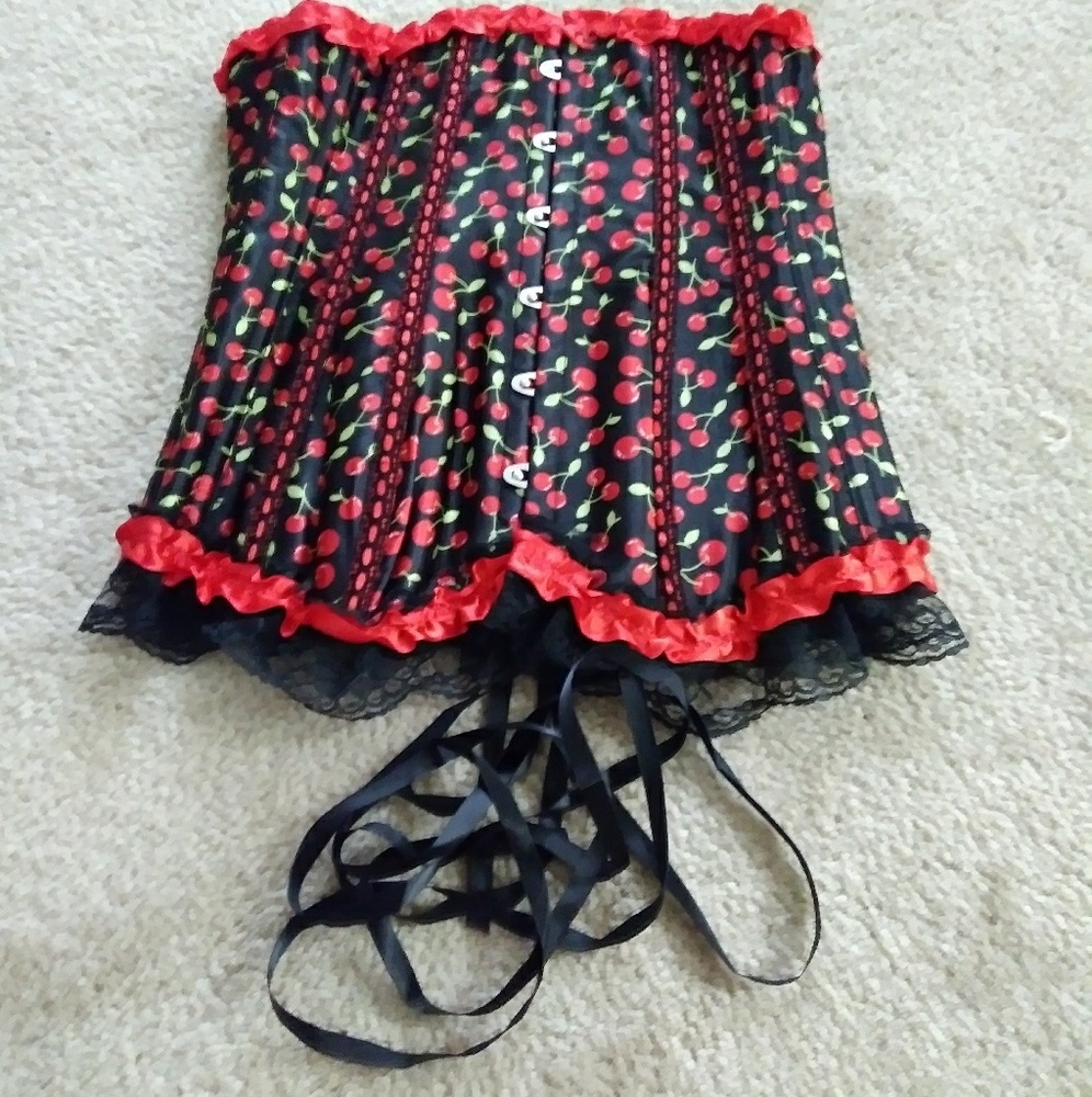Cherry Torso Underbust Corset