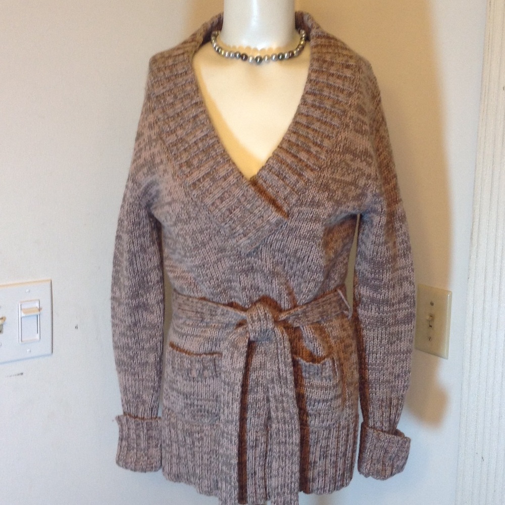 VS MODA LIGHT  BROWN VINTAGE SWEATER