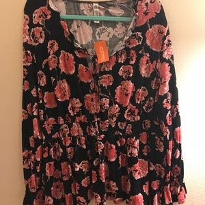 American Rag plus size floral top