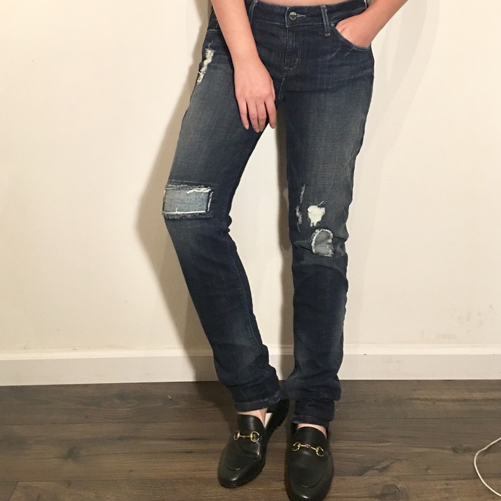 Destroyed denim. SOLD DESIGN LAB