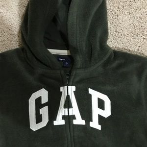 GAP full zip fleece hoodie