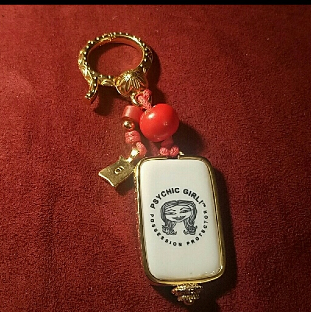 Psychoticgirl possession protection keychain