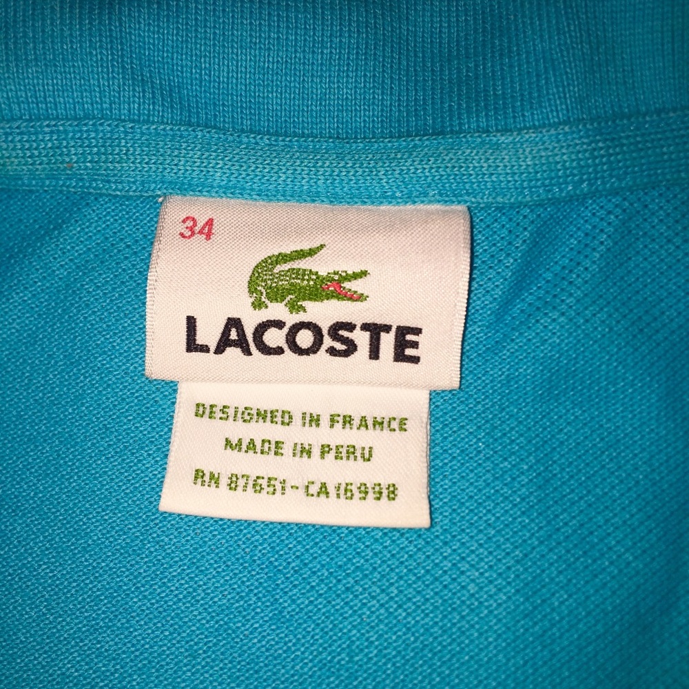 Lacoste polo - Picture 2 of 3