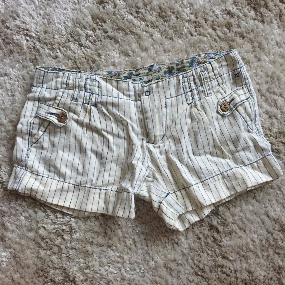 Striped shorts