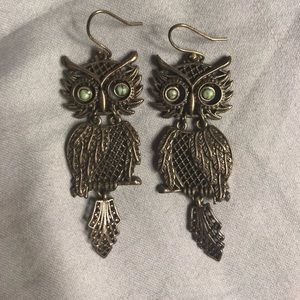 Lucky Brand Owl Earrings