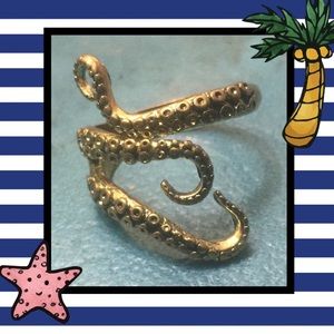 Octopus tentacle Ring Octopus tentacle Ring
