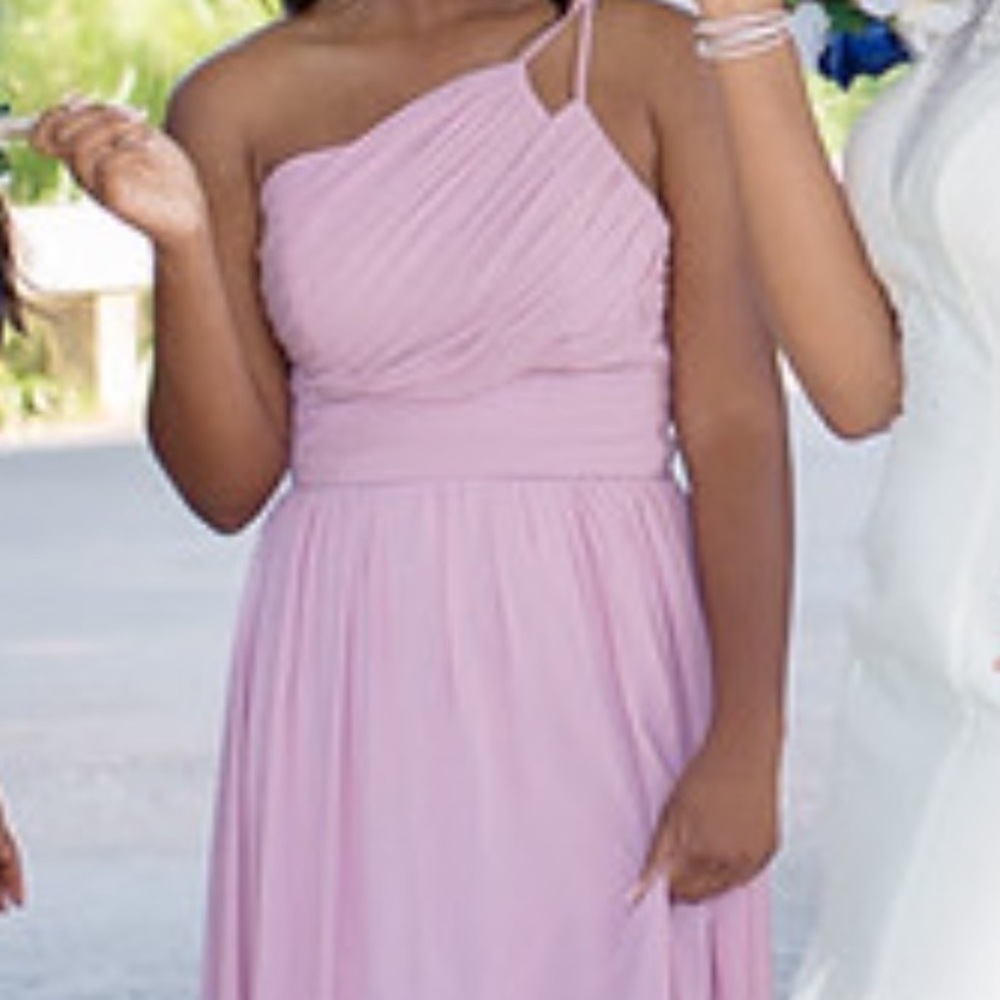 BLUSH BRIDESMAID DRESS!! MAKE AN OFFER!!