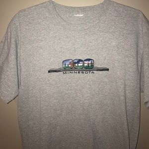 VTG Embroidered Minnesota Shirt