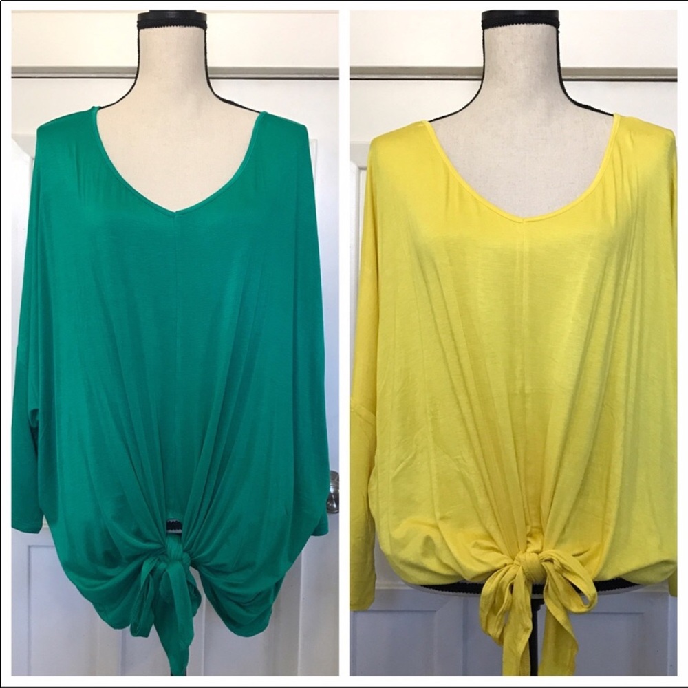 SOLD Soft, comfortable, tie tunics