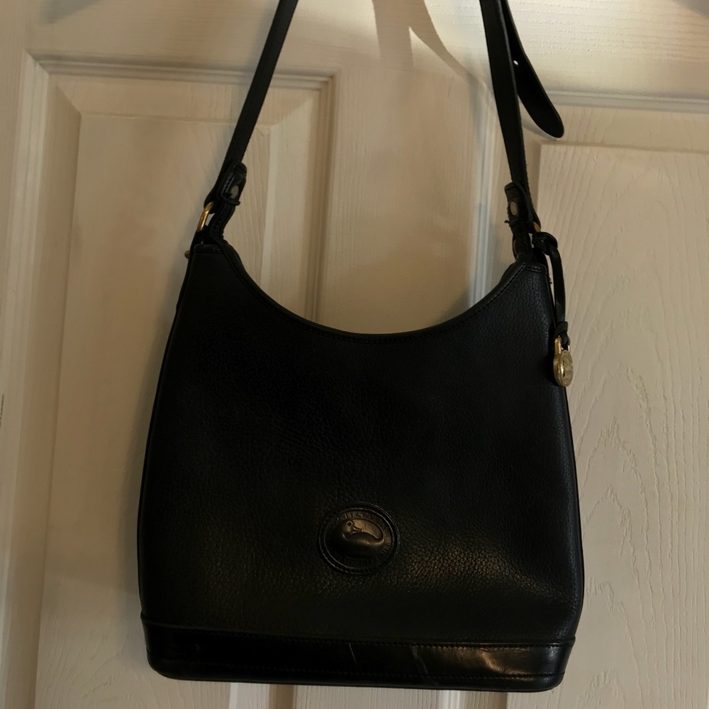 Black leather Dooney & Bourke Bag