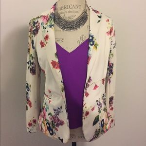 Flowery Blazer