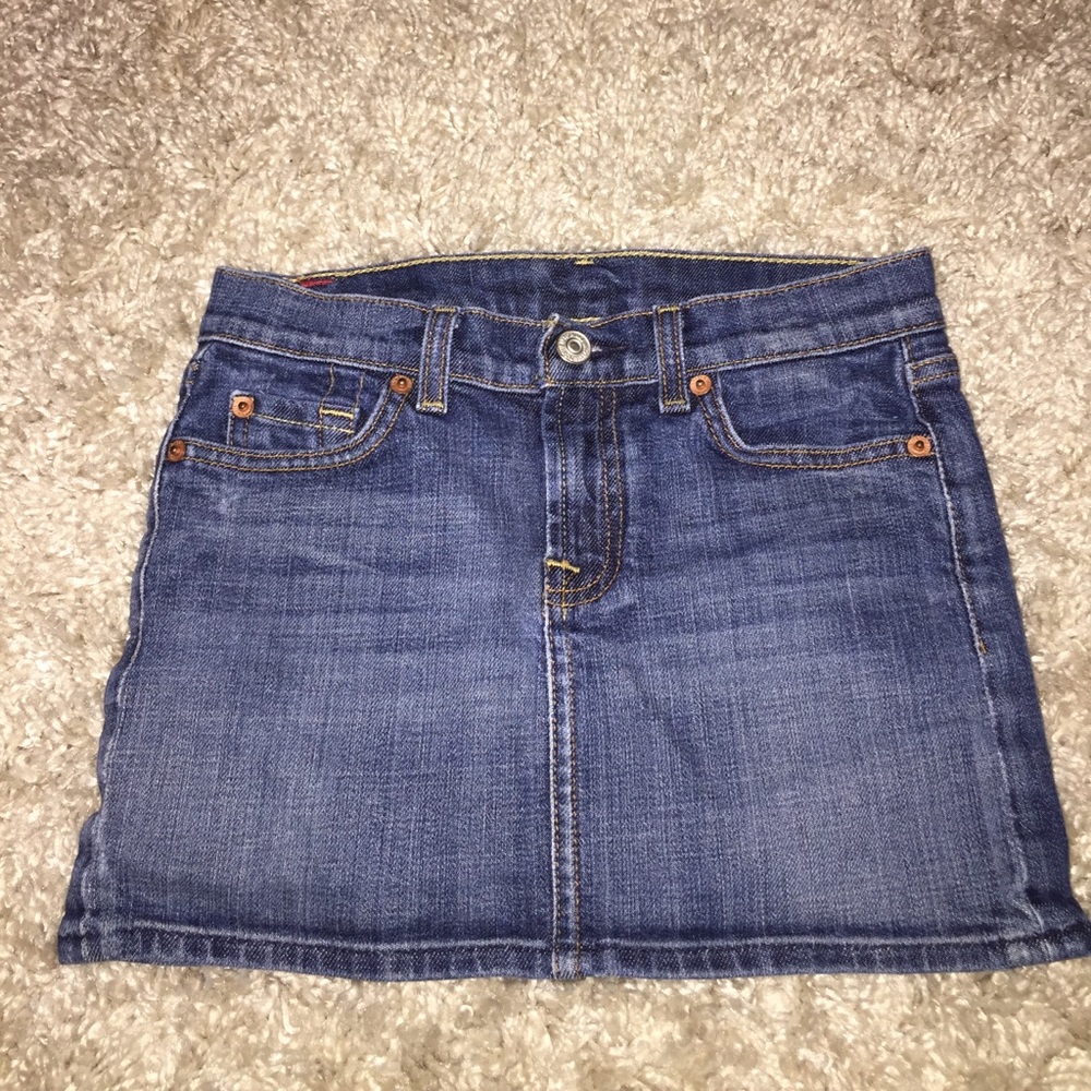 Girls 7 Jean skirt Kids Size 10