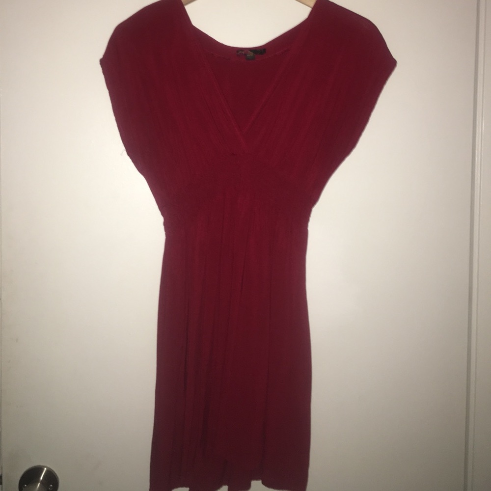 Forever 21 Red/burgundy dress/tunic size: Medium