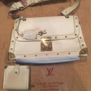 Authentic Louis Vuitton Vintage purse and wallet.