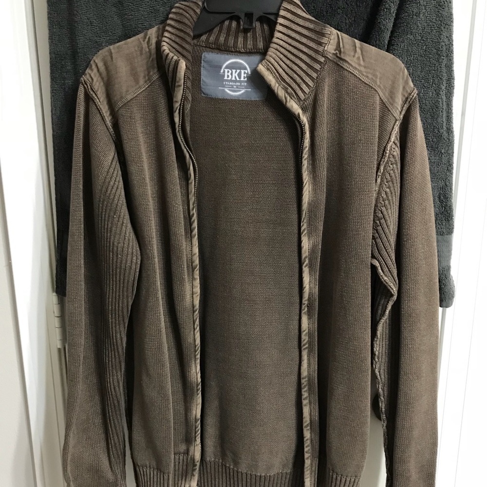 Bke full zip sweater