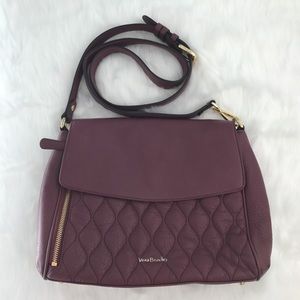Vera Bradley Cara Convertible Crossbody Purse Wine Vera Bradley Cara Convertible Crossbody Purse Wine
