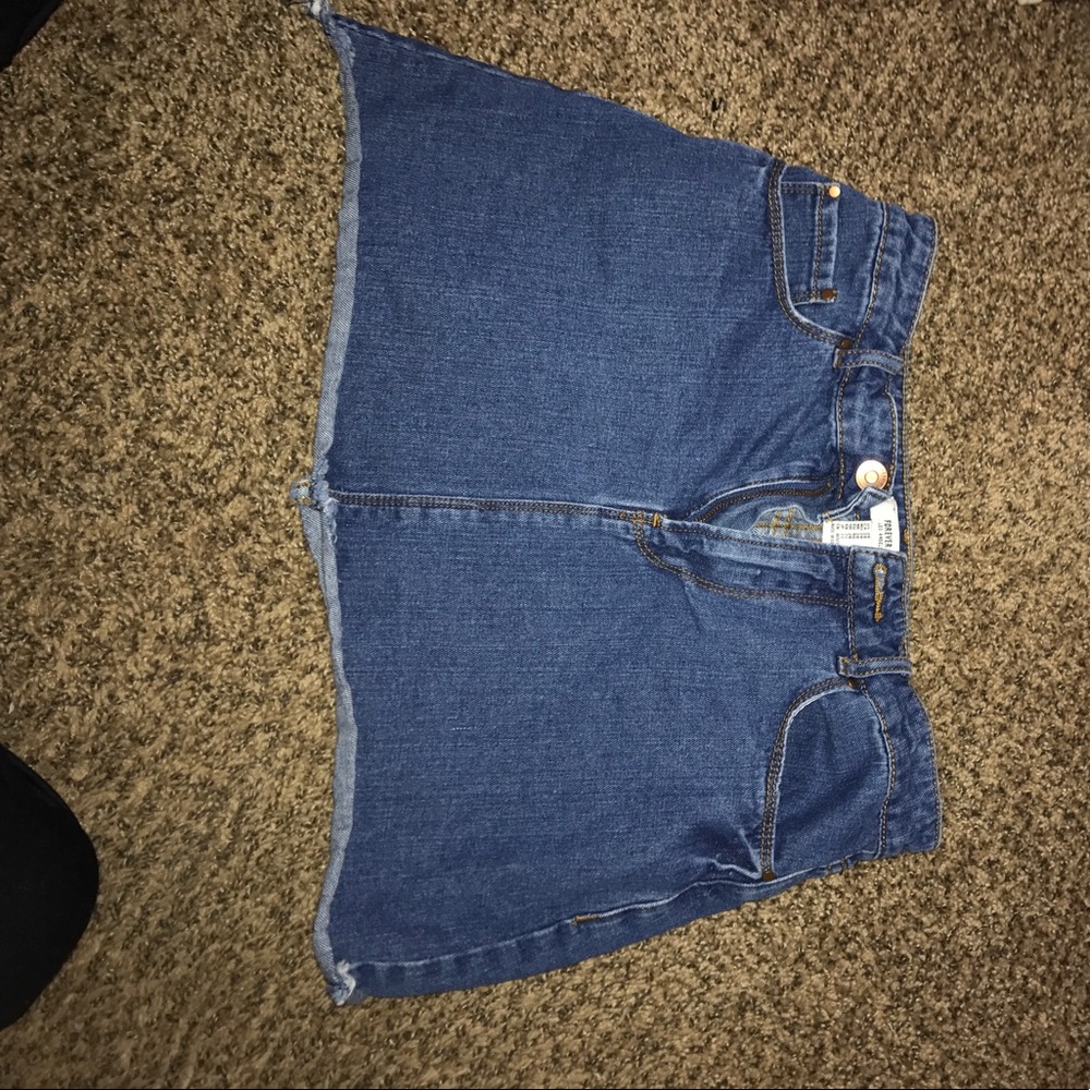 jean skirt