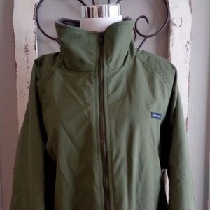 Lands' End Men's Fleece Lined Full Zip Jacket