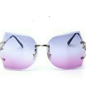 Gradient Blue & Purple Lensed Sunnies
