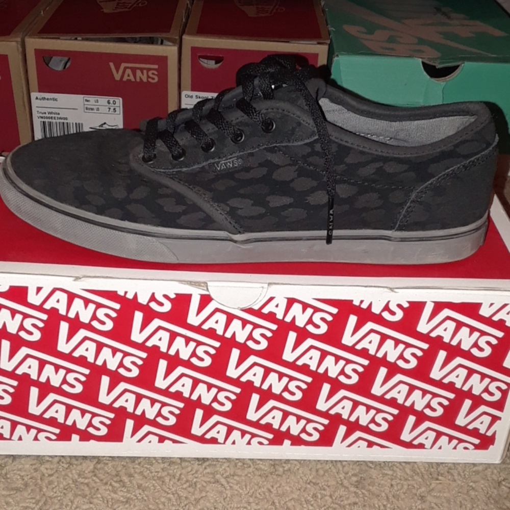 cheetah print vans