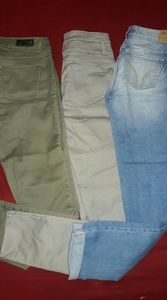 Bundle of pants Hollister/ Refuge/ Celebrity Pink