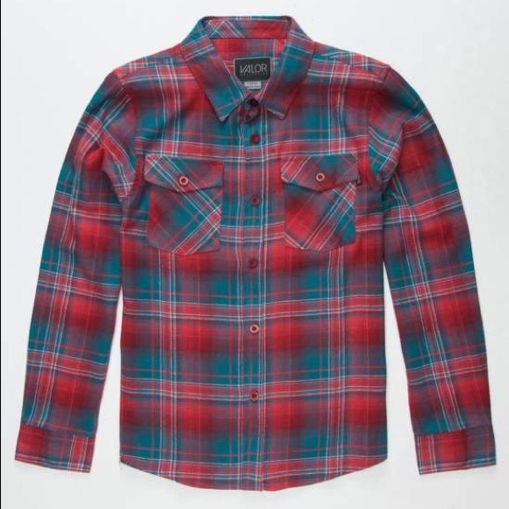 VALOR Brownsville Boys Flannel Shirt