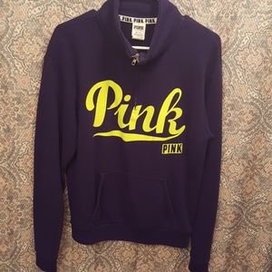 VS PINK HALF ZIP 💛 VS PINK HALF ZIP 💛