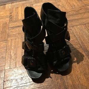 Dolce Vita sexy Italian vero cuoio leather heels