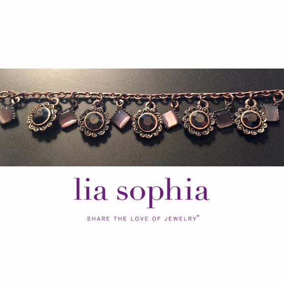 Lavender and Purple Floret Necklace - Picture 2 of 6