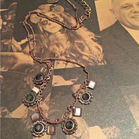 Lavender and Purple Floret Necklace - Picture 5 of 6