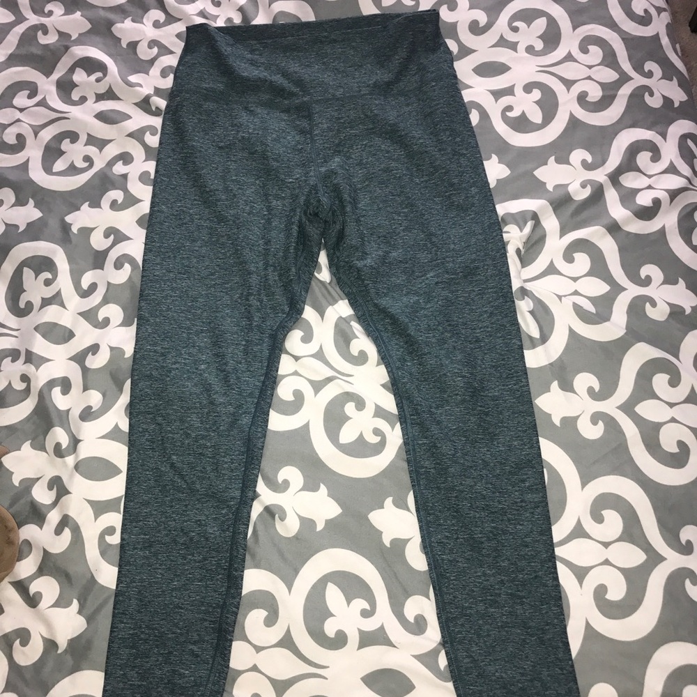 Teal workout leggings