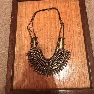 Gold statement necklace from urban outfitters Gold statement necklace from urban outfitters