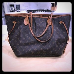 Louis Vuitton Never Full MM Tote