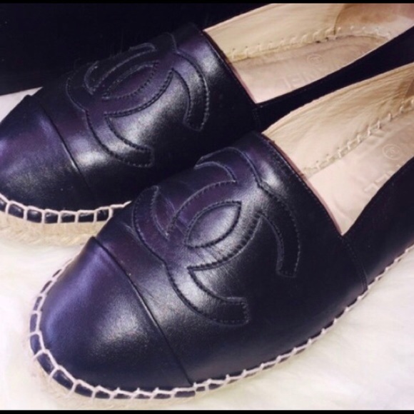 CHANEL Shoes - Black Chanel espradrilles
