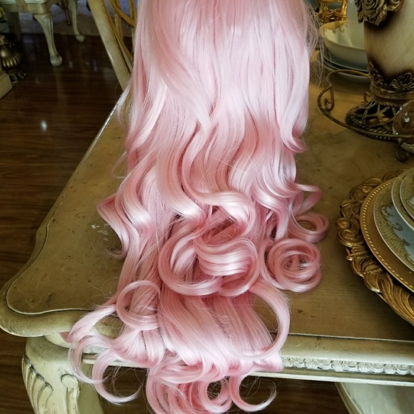 Pink Beauty Lacefront Wig 22-24inches main image 4