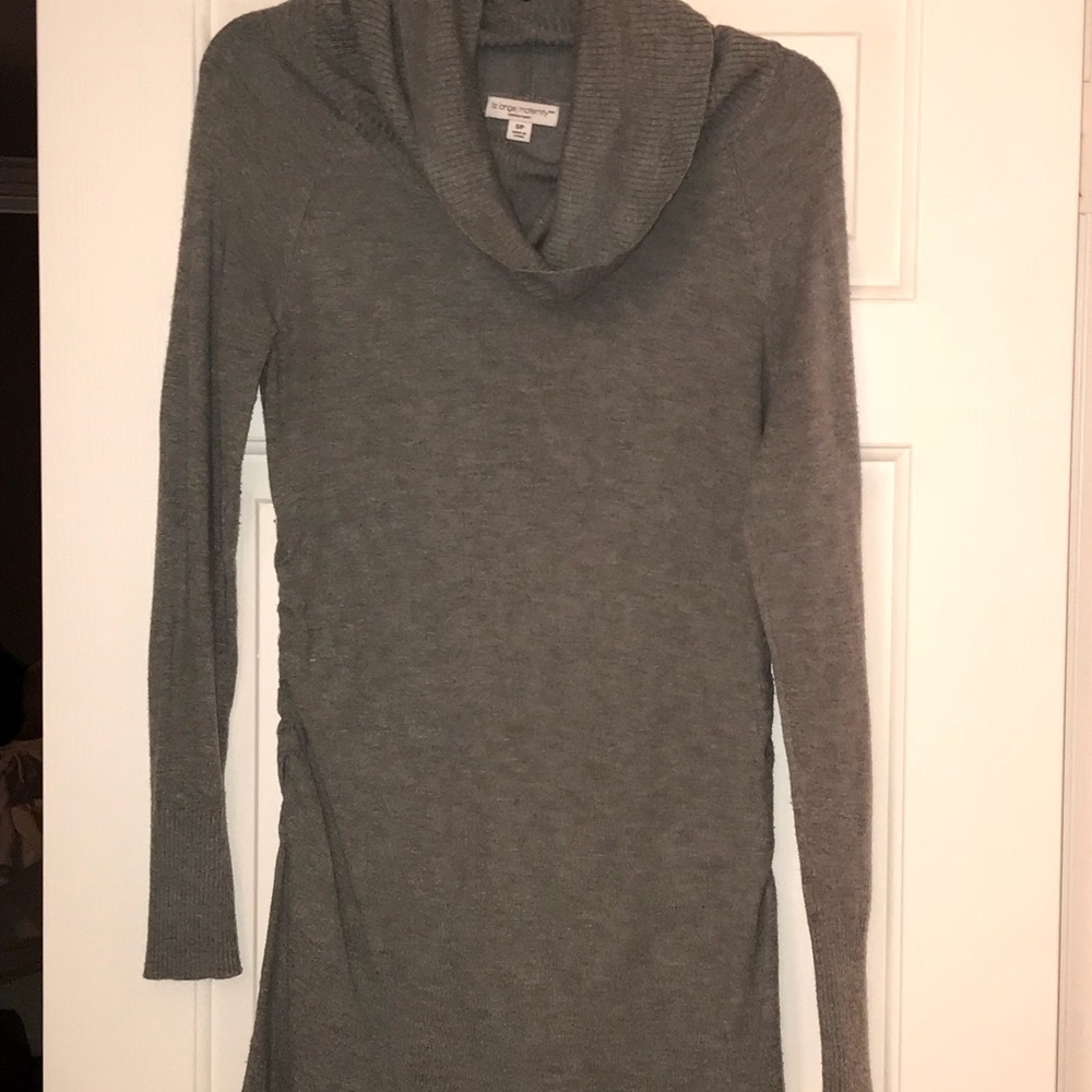 Long grey sweater