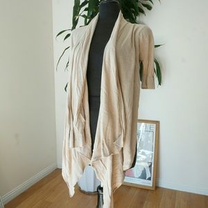 Slouchy Beige Cardigan