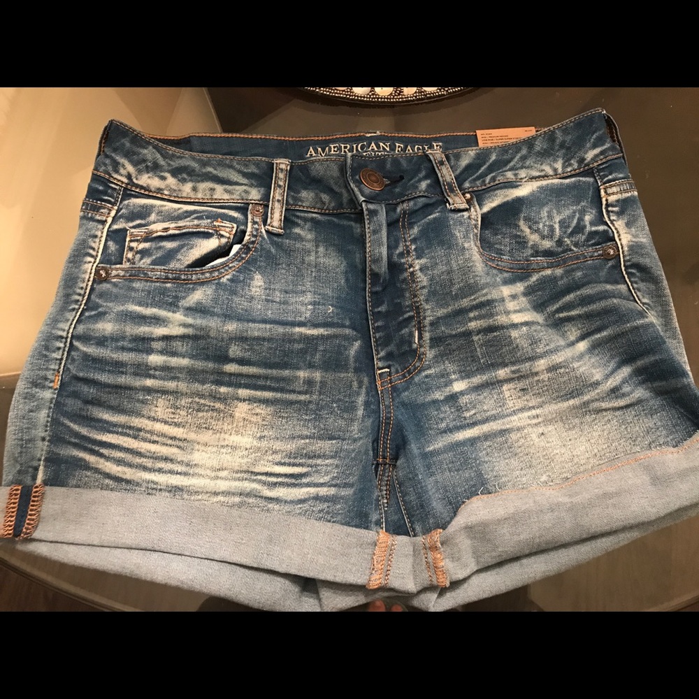 American eagle jean shorts