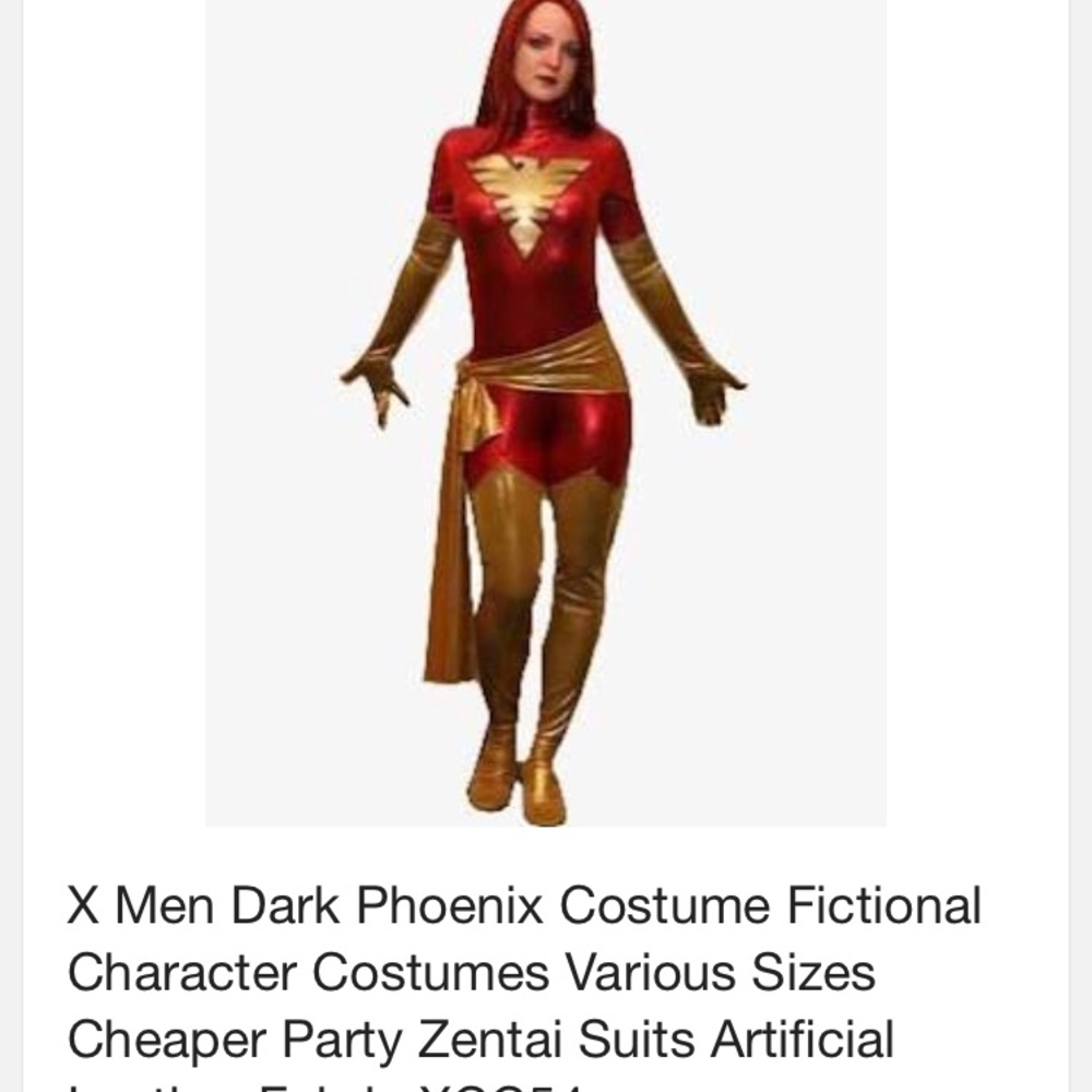X-men Dark Phoenix Costume 🎃 👻 🕷