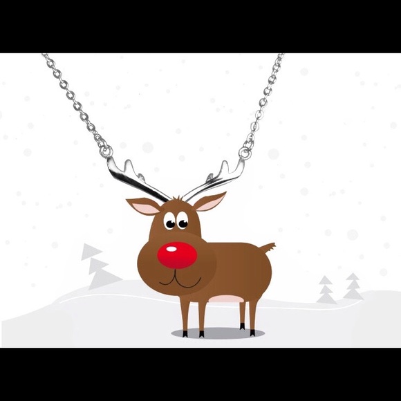 🎄 Sterling Silver (925) Antler Choker Necklace - Picture 5 of 5