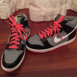 Nike high tops.