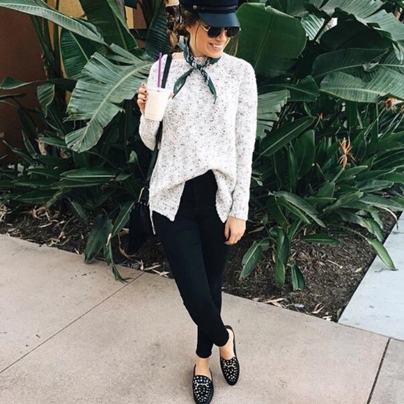 1 LEFT!!!! NWT. Black studded mule loafer - Picture 7 of 7