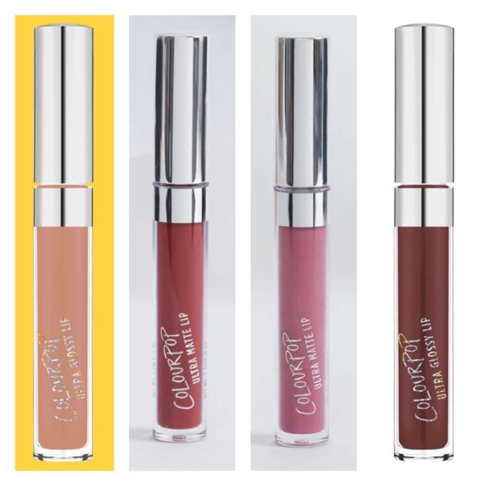 4 coulorpop lippies