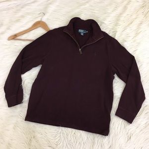 VTG Polo Ralph Lauren Mens Maroon 1/2 Zip Sweater VTG Polo Ralph Lauren Mens Maroon 1/2 Zip Sweater