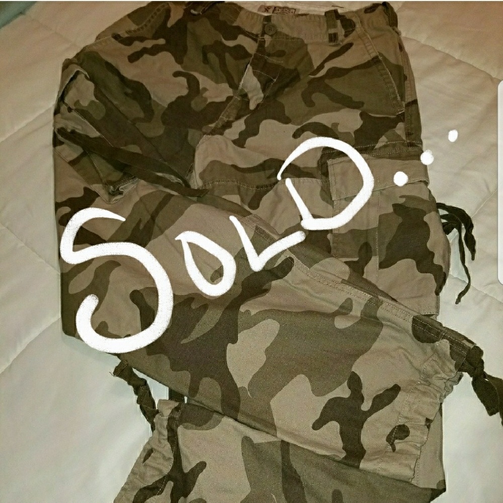 Army Fatigue Khaki and Green Pants