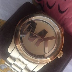 Michael Kors Gold Watch w/ original box